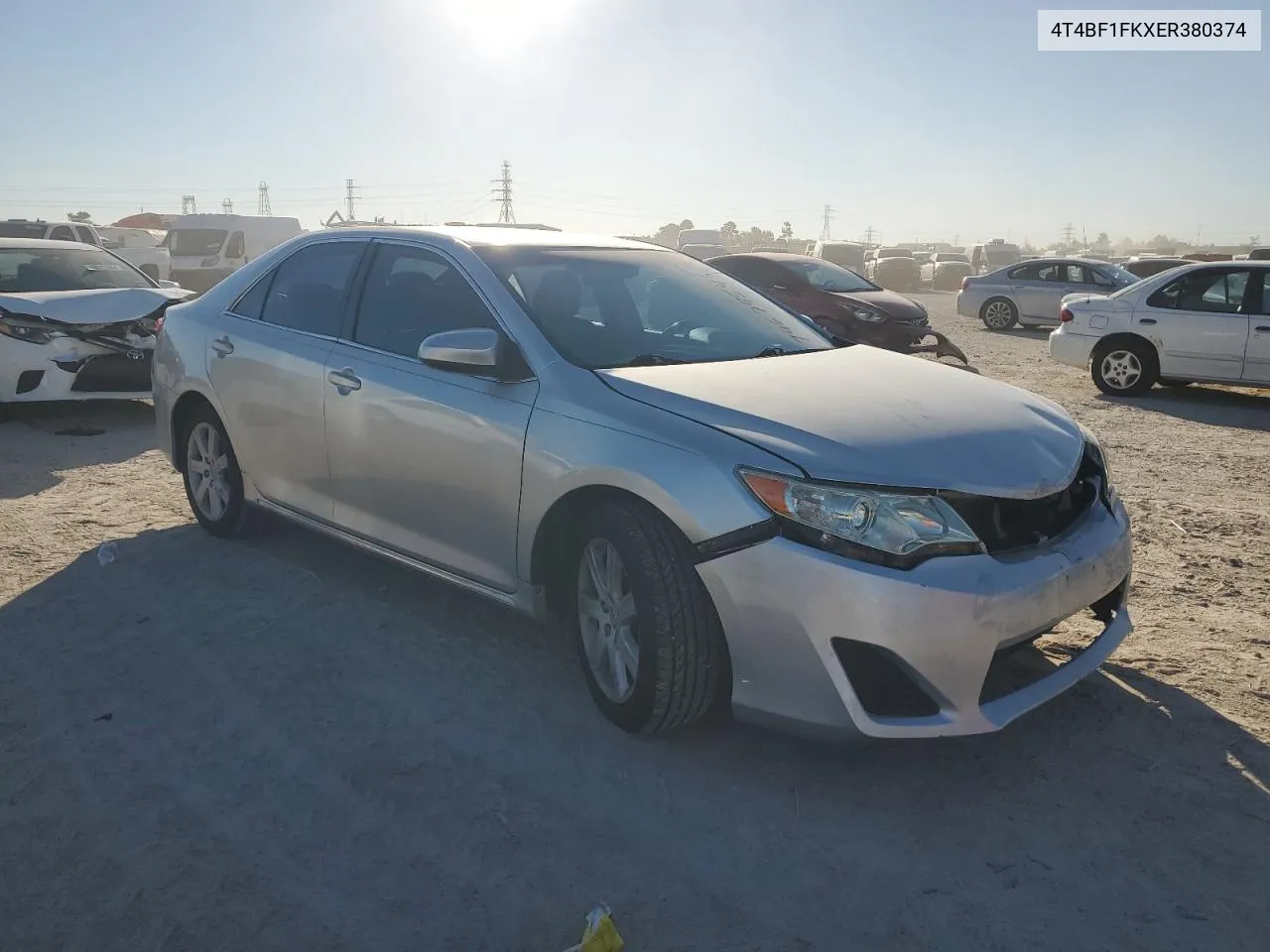 2014 Toyota Camry L VIN: 4T4BF1FKXER380374 Lot: 79679544