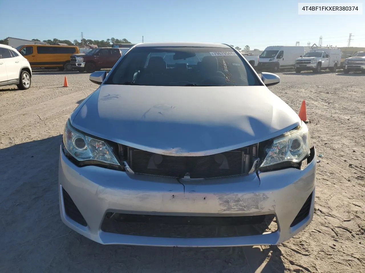 2014 Toyota Camry L VIN: 4T4BF1FKXER380374 Lot: 79679544