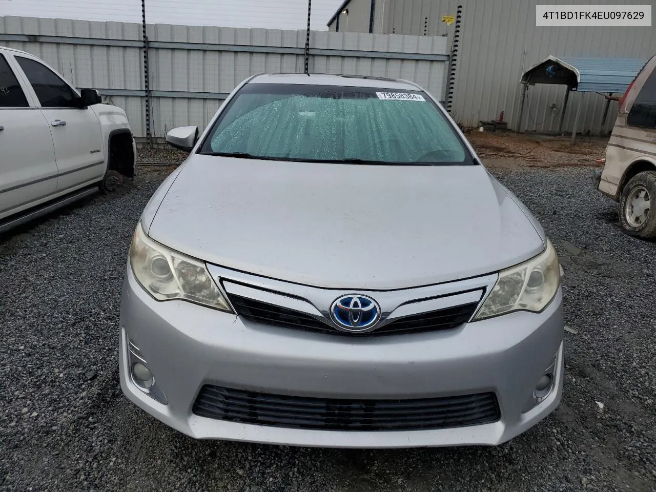 2014 Toyota Camry Hybrid VIN: 4T1BD1FK4EU097629 Lot: 79858384