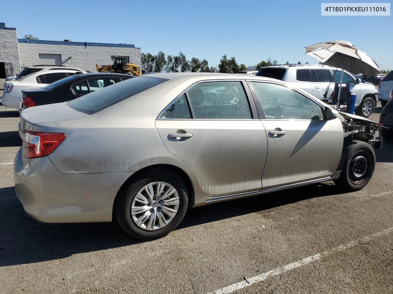 2014 Toyota Camry Hybrid VIN: 4T1BD1FKXEU111016 Lot: 79866404