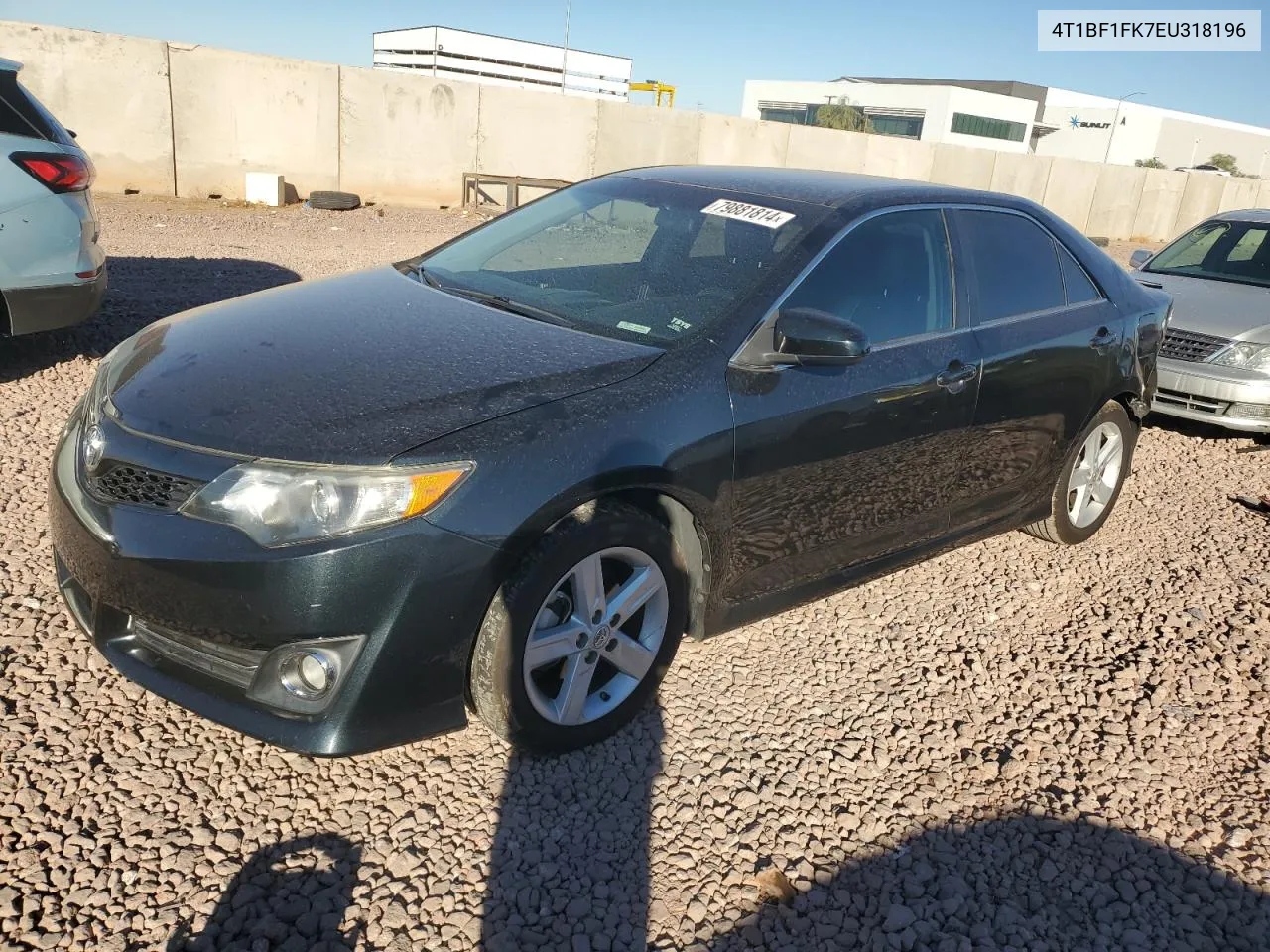 2014 Toyota Camry L VIN: 4T1BF1FK7EU318196 Lot: 79881814