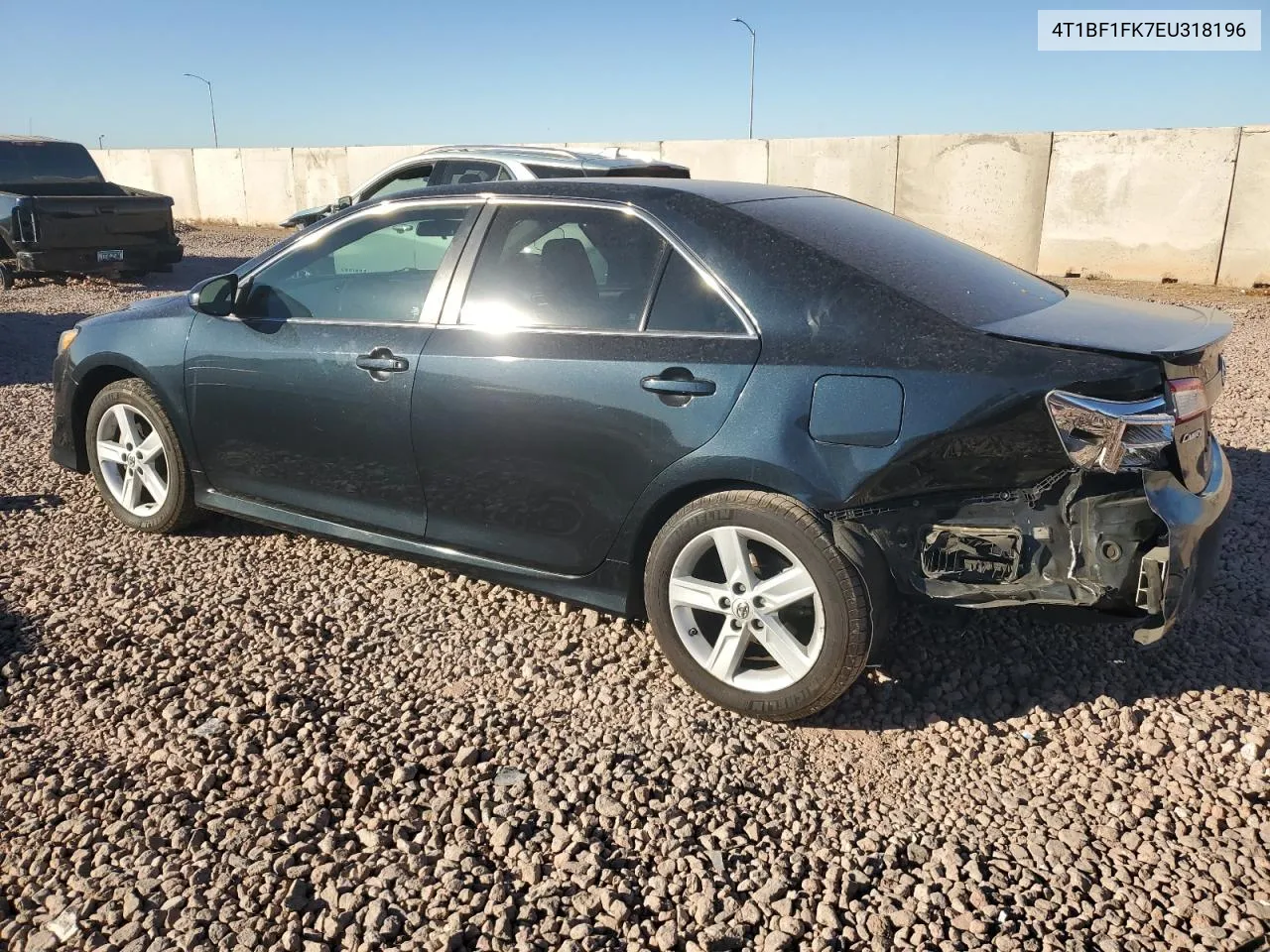 2014 Toyota Camry L VIN: 4T1BF1FK7EU318196 Lot: 79881814