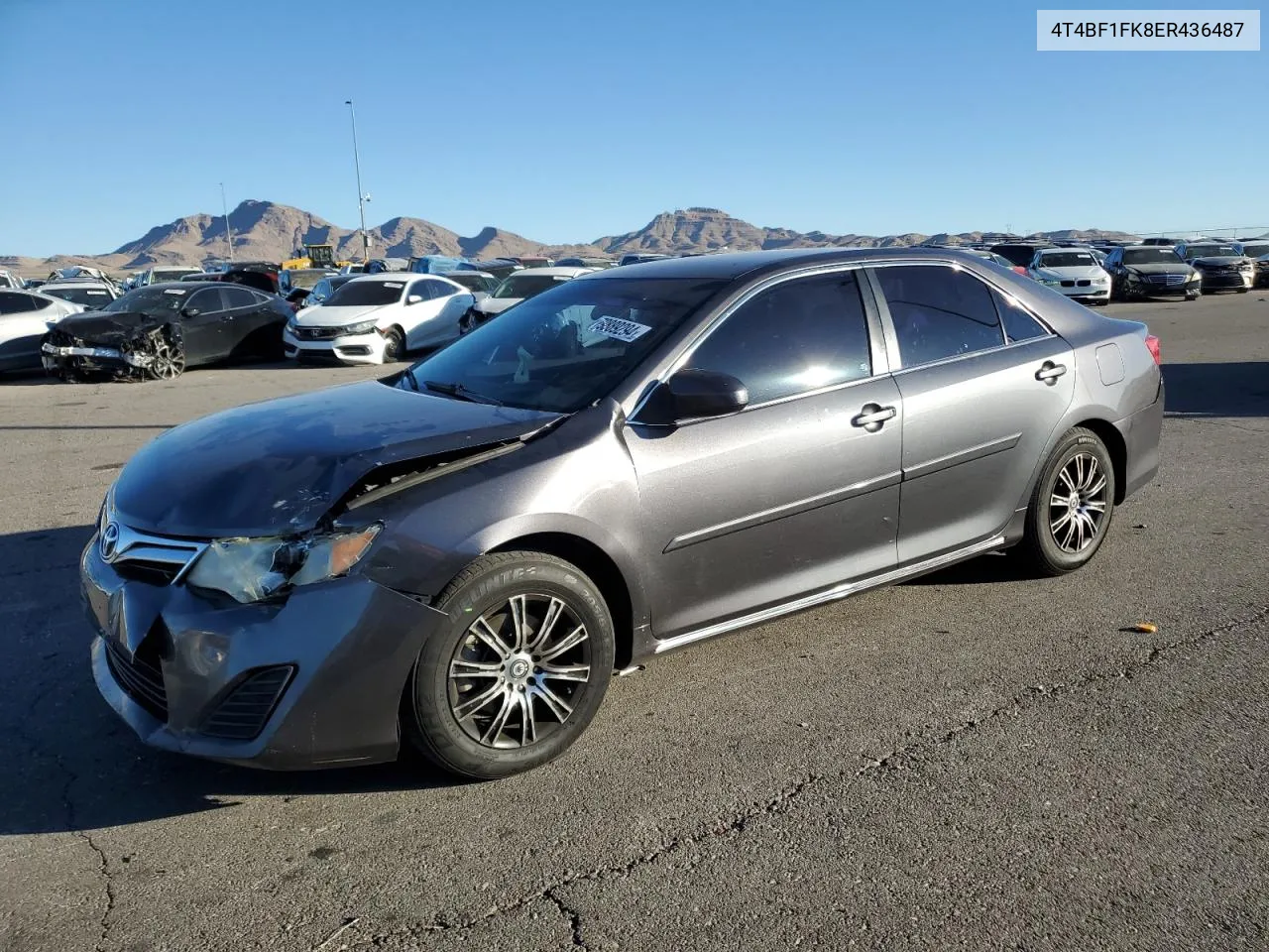 2014 Toyota Camry L VIN: 4T4BF1FK8ER436487 Lot: 79889294