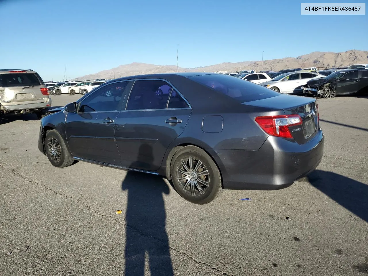 2014 Toyota Camry L VIN: 4T4BF1FK8ER436487 Lot: 79889294