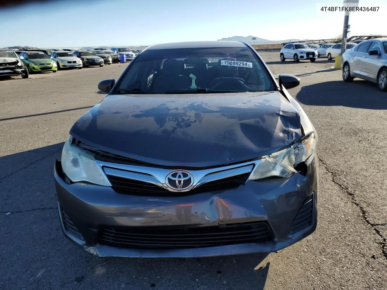 2014 Toyota Camry L VIN: 4T4BF1FK8ER436487 Lot: 79889294