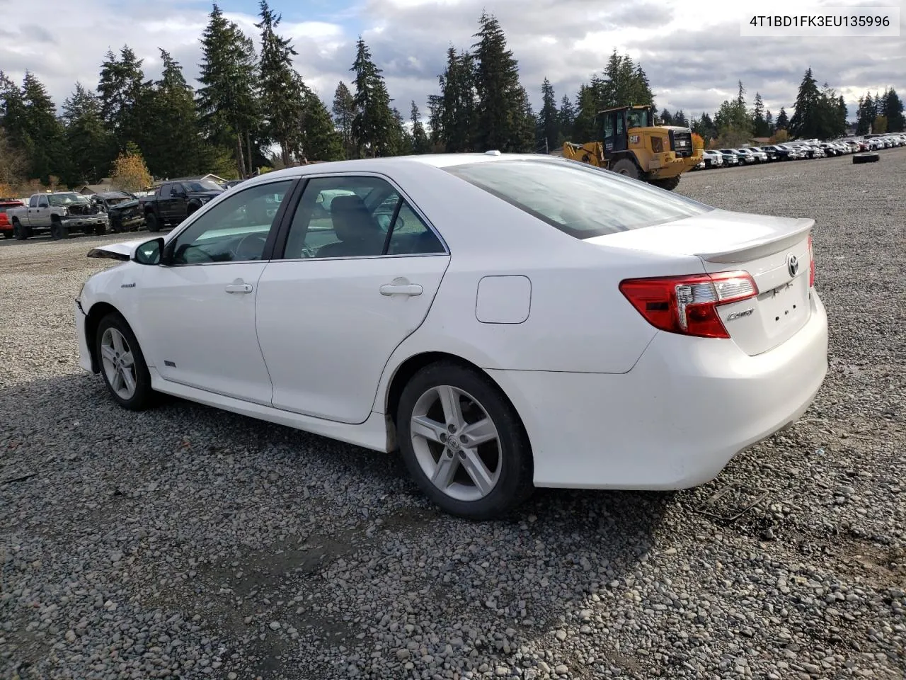 2014 Toyota Camry Hybrid VIN: 4T1BD1FK3EU135996 Lot: 79954844