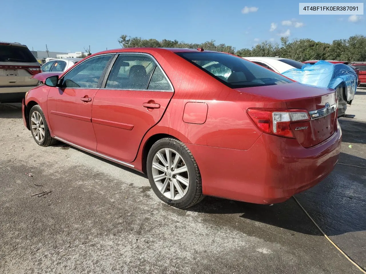 2014 Toyota Camry L VIN: 4T4BF1FK0ER387091 Lot: 80109164