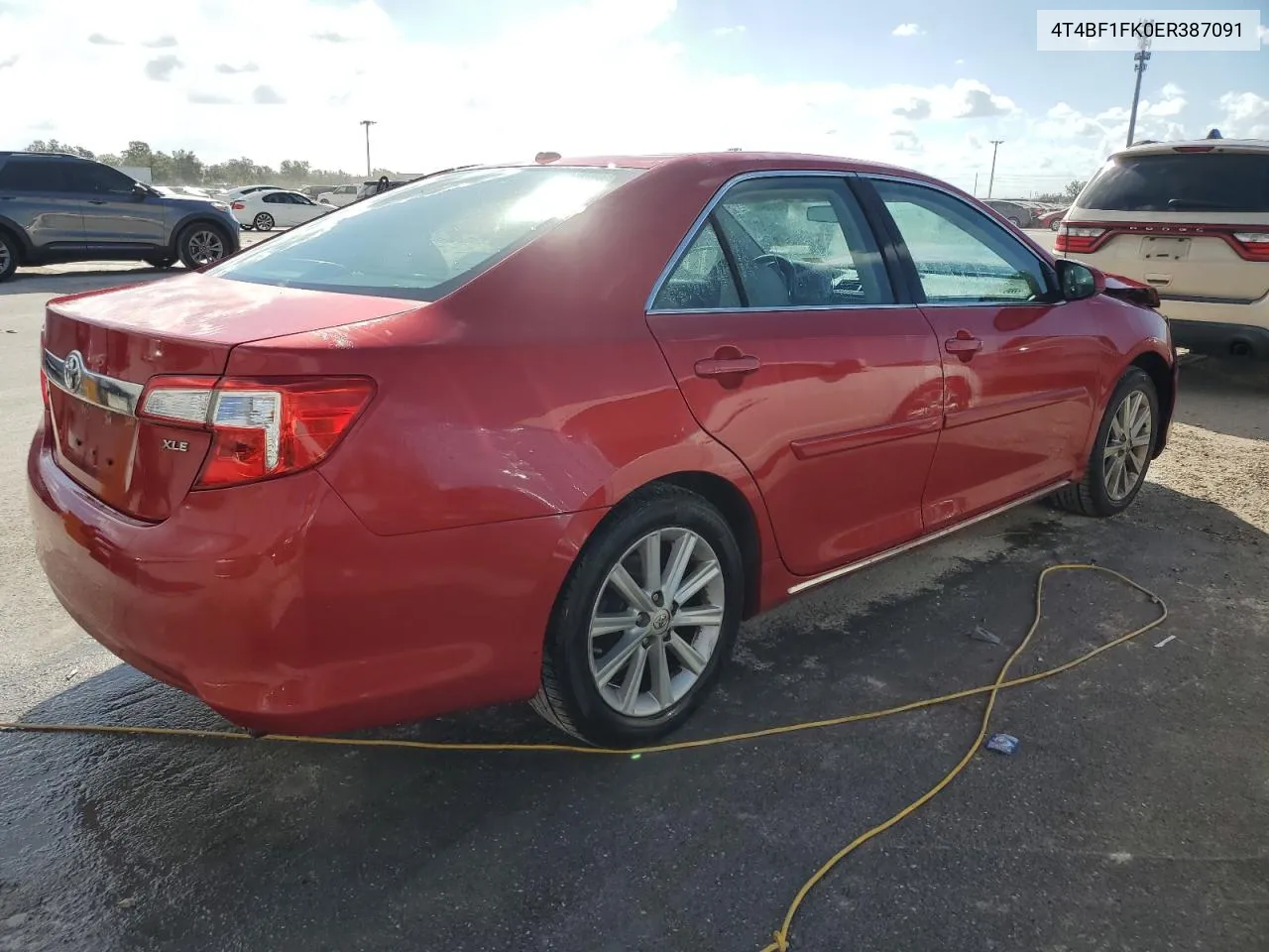 2014 Toyota Camry L VIN: 4T4BF1FK0ER387091 Lot: 80109164