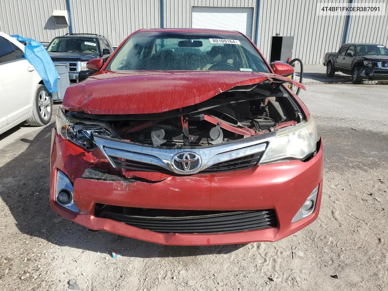 2014 Toyota Camry L VIN: 4T4BF1FK0ER387091 Lot: 80109164