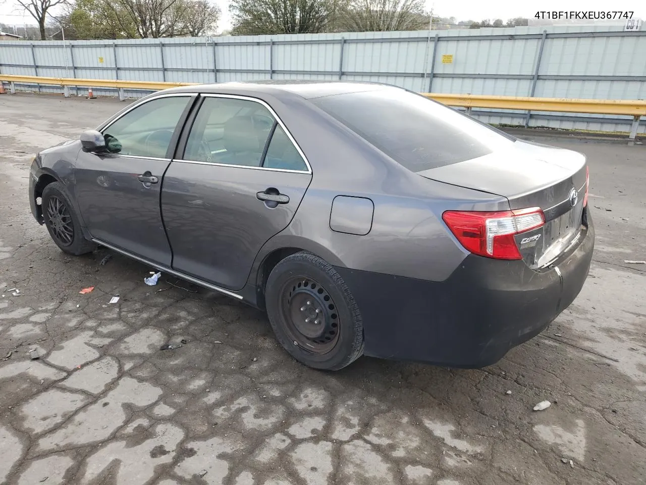 2014 Toyota Camry L VIN: 4T1BF1FKXEU367747 Lot: 80233914