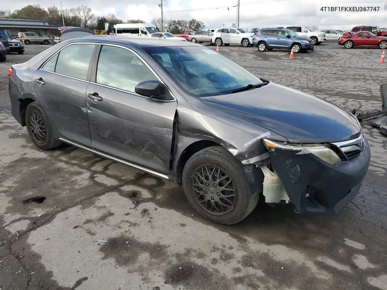 2014 Toyota Camry L VIN: 4T1BF1FKXEU367747 Lot: 80233914