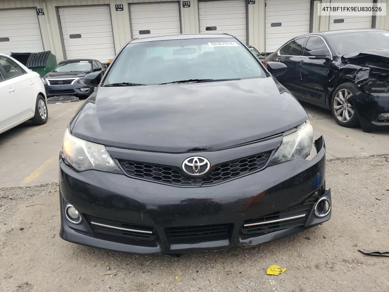 2014 Toyota Camry L VIN: 4T1BF1FK9EU830526 Lot: 80367674