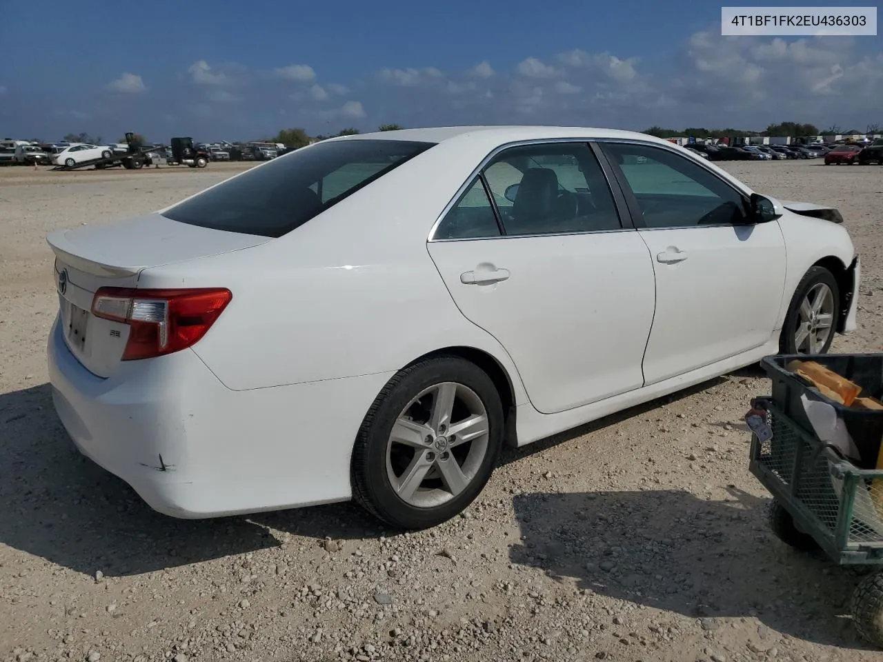 2014 Toyota Camry L VIN: 4T1BF1FK2EU436303 Lot: 80501834