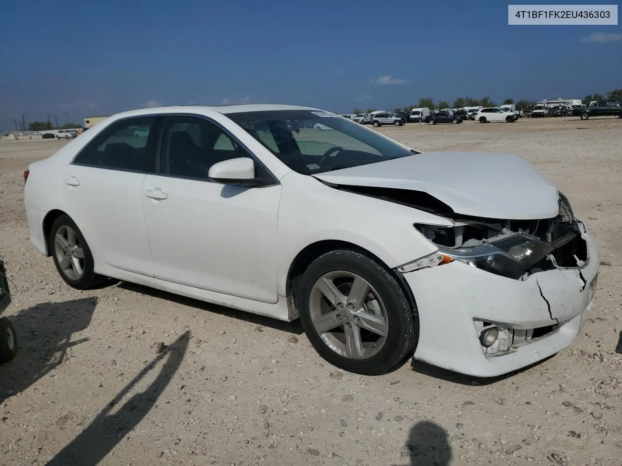 2014 Toyota Camry L VIN: 4T1BF1FK2EU436303 Lot: 80501834