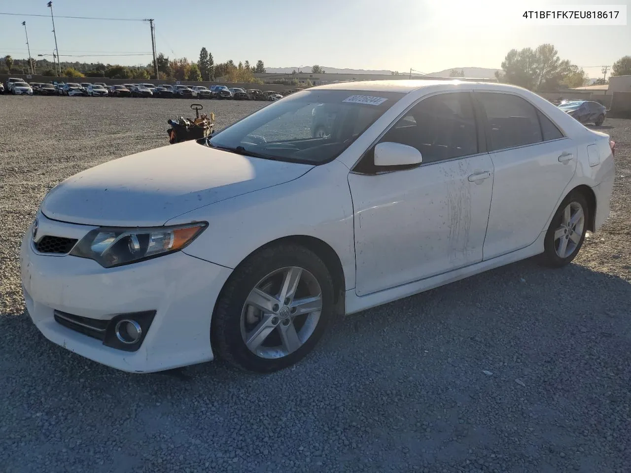 2014 Toyota Camry L VIN: 4T1BF1FK7EU818617 Lot: 80726244