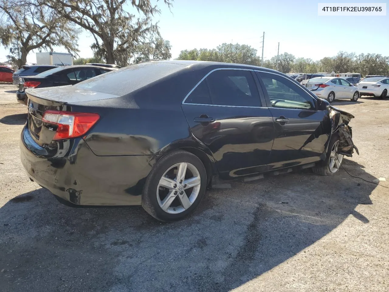 2014 Toyota Camry L VIN: 4T1BF1FK2EU398765 Lot: 80731314