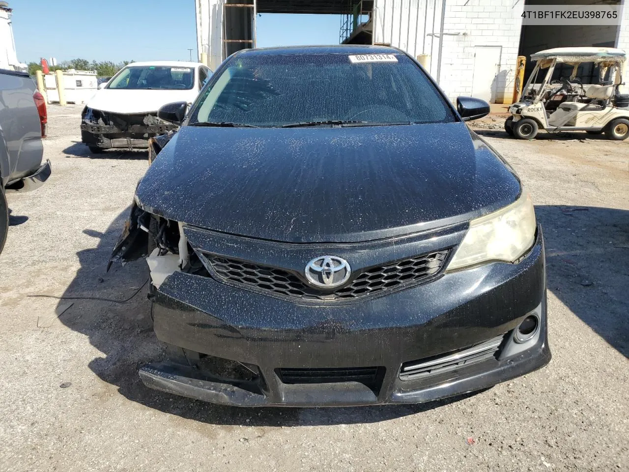 2014 Toyota Camry L VIN: 4T1BF1FK2EU398765 Lot: 80731314