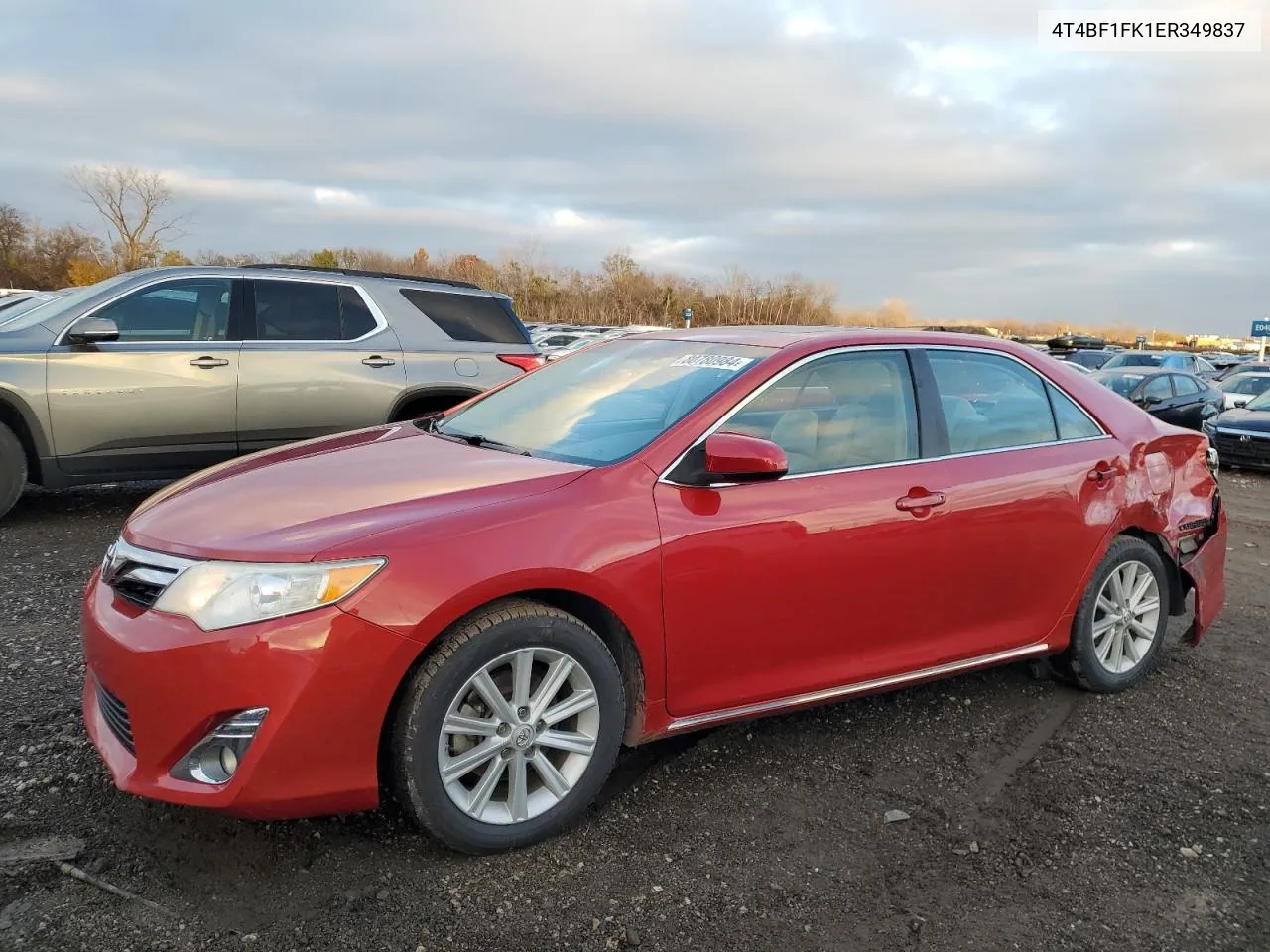 2014 Toyota Camry L VIN: 4T4BF1FK1ER349837 Lot: 80780984