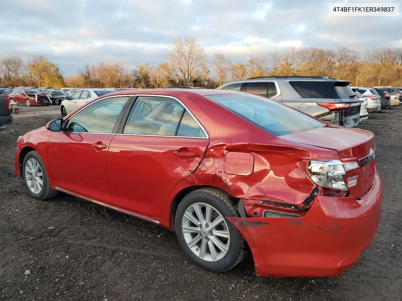 2014 Toyota Camry L VIN: 4T4BF1FK1ER349837 Lot: 80780984