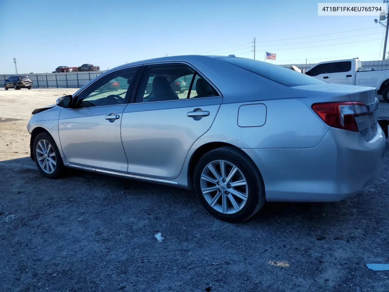 2014 Toyota Camry L VIN: 4T1BF1FK4EU765794 Lot: 80796144