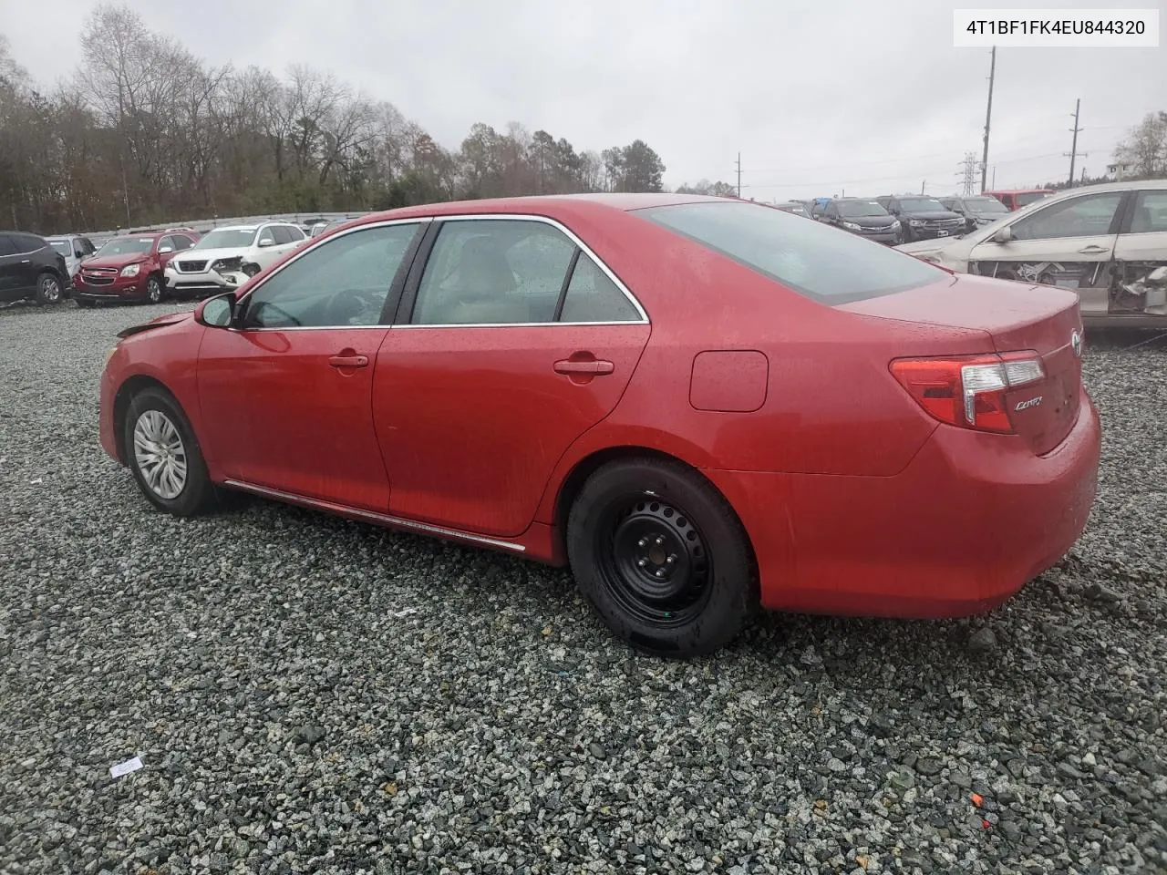 2014 Toyota Camry L VIN: 4T1BF1FK4EU844320 Lot: 80993764