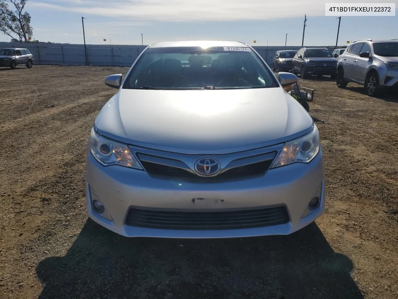 2014 Toyota Camry Hybrid VIN: 4T1BD1FKXEU122372 Lot: 81200124