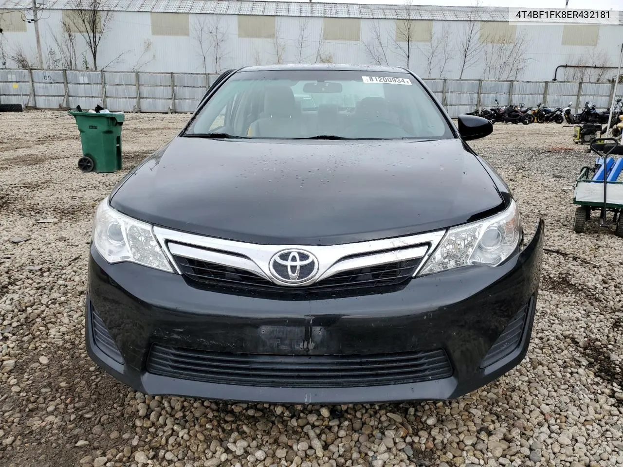 2014 Toyota Camry L VIN: 4T4BF1FK8ER432181 Lot: 81200934