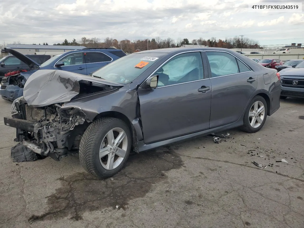 2014 Toyota Camry L VIN: 4T1BF1FK9EU343519 Lot: 81538734