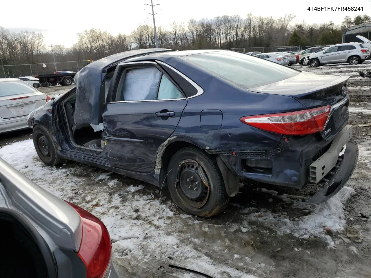 2015 Toyota Camry Le VIN: 4T4BF1FK7FR458241 Lot: 39468884