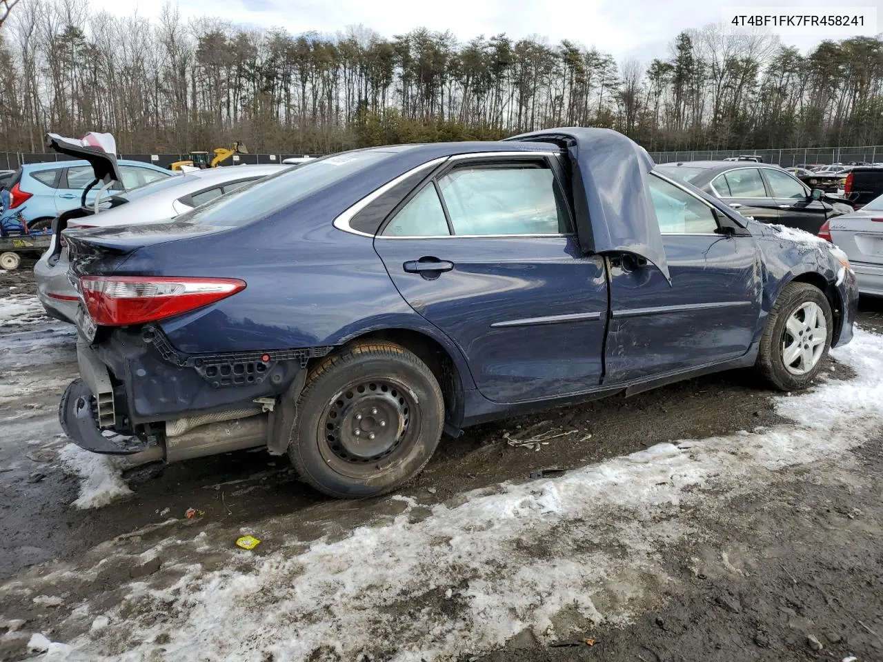 2015 Toyota Camry Le VIN: 4T4BF1FK7FR458241 Lot: 39468884