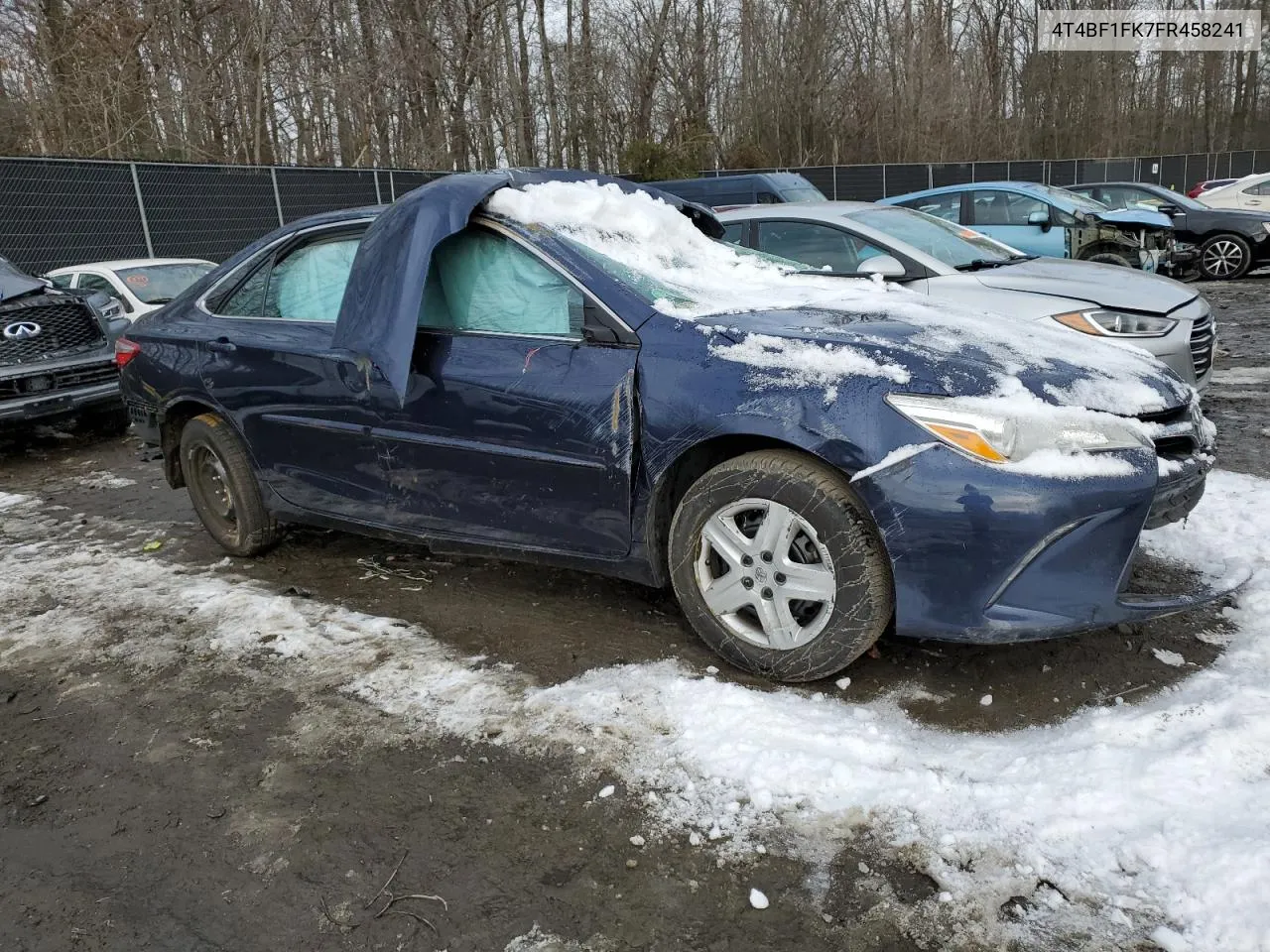 2015 Toyota Camry Le VIN: 4T4BF1FK7FR458241 Lot: 39468884