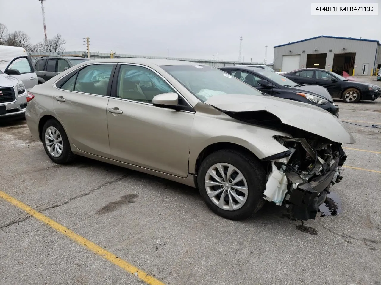 2015 Toyota Camry Le VIN: 4T4BF1FK4FR471139 Lot: 50421514