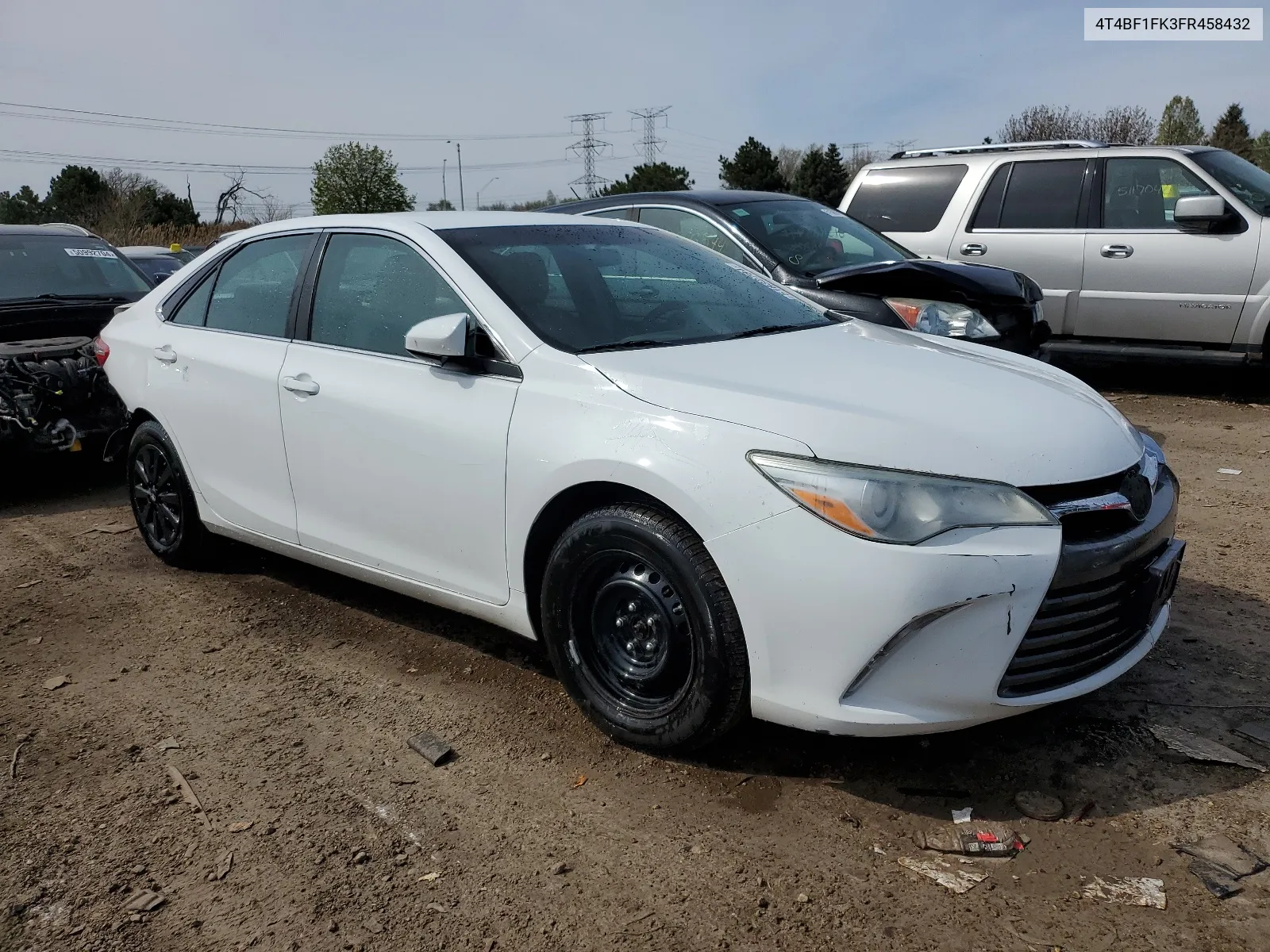 2015 Toyota Camry Le VIN: 4T4BF1FK3FR458432 Lot: 51832784