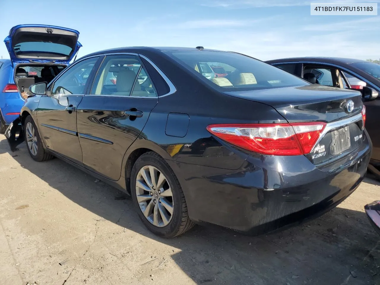 2015 Toyota Camry Hybrid VIN: 4T1BD1FK7FU151183 Lot: 52954524