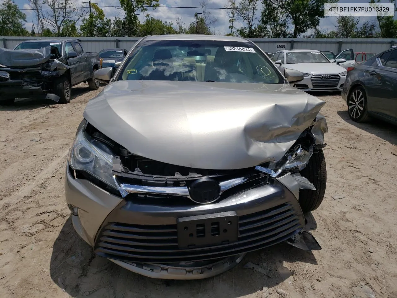 2015 Toyota Camry Le VIN: 4T1BF1FK7FU013329 Lot: 53318834