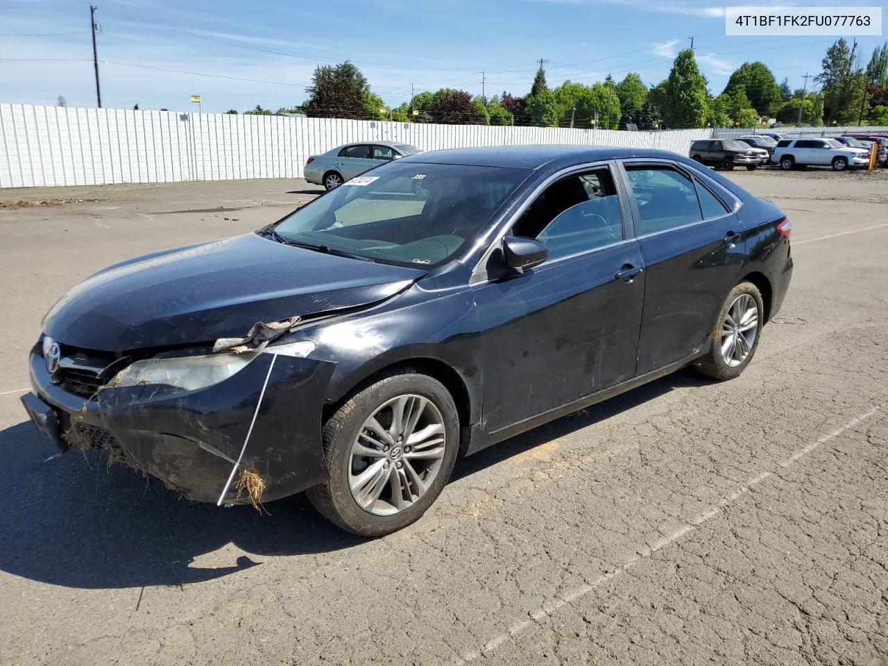 2015 Toyota Camry Le VIN: 4T1BF1FK2FU077763 Lot: 54724374