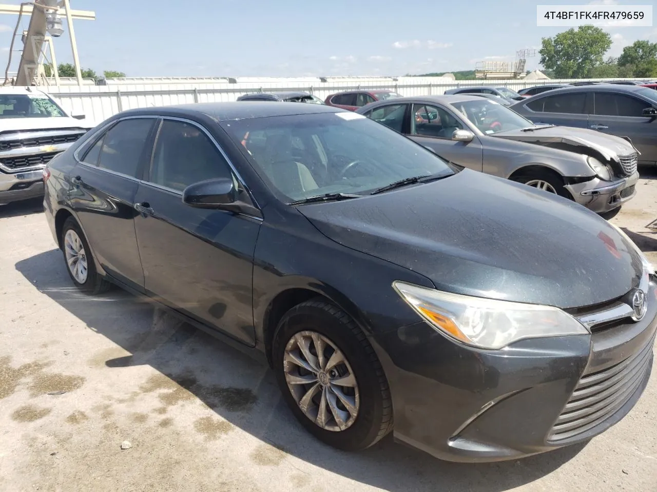 2015 Toyota Camry Le VIN: 4T4BF1FK4FR479659 Lot: 56120034