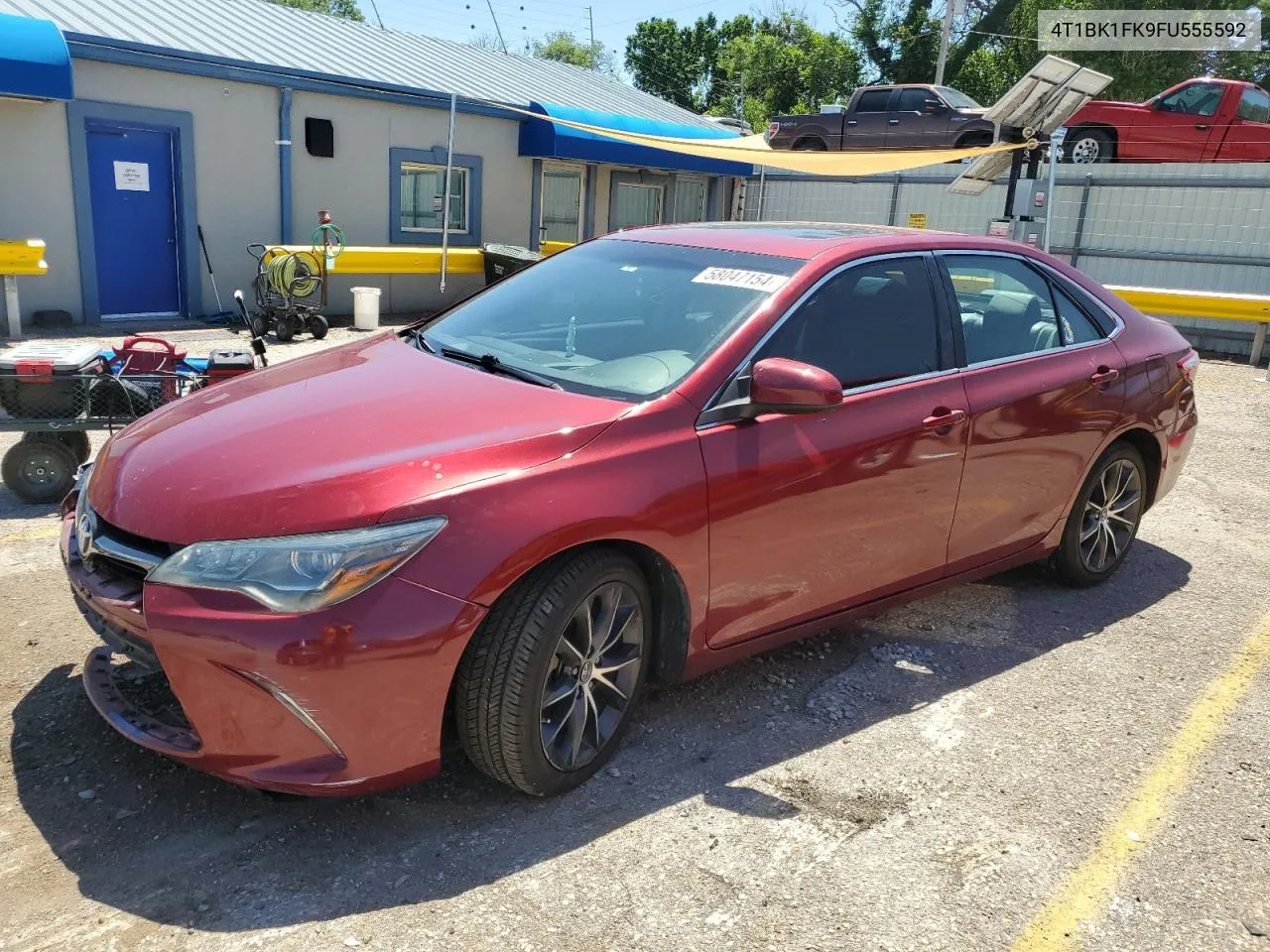 2015 Toyota Camry Xse VIN: 4T1BK1FK9FU555592 Lot: 58047154