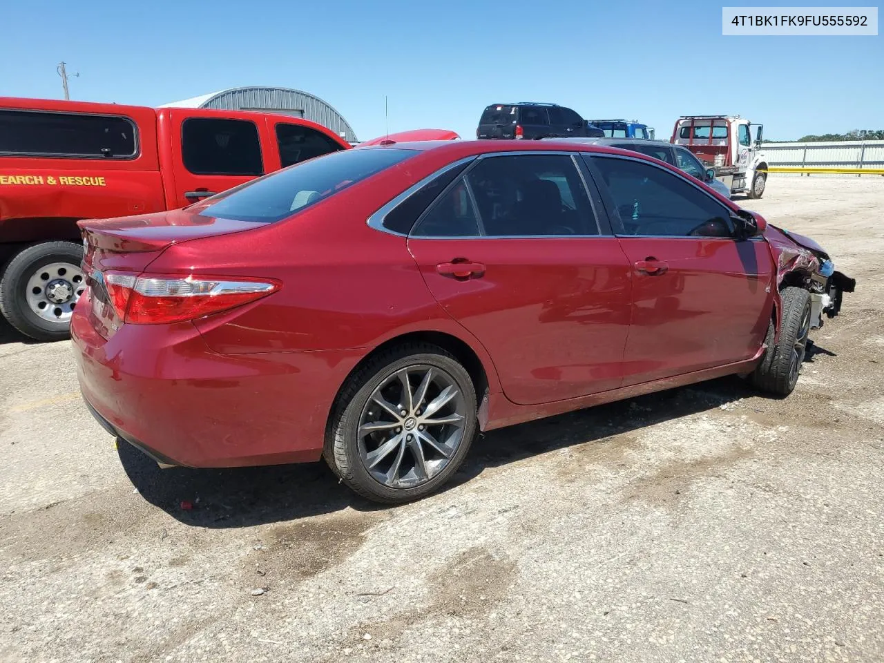 2015 Toyota Camry Xse VIN: 4T1BK1FK9FU555592 Lot: 58047154