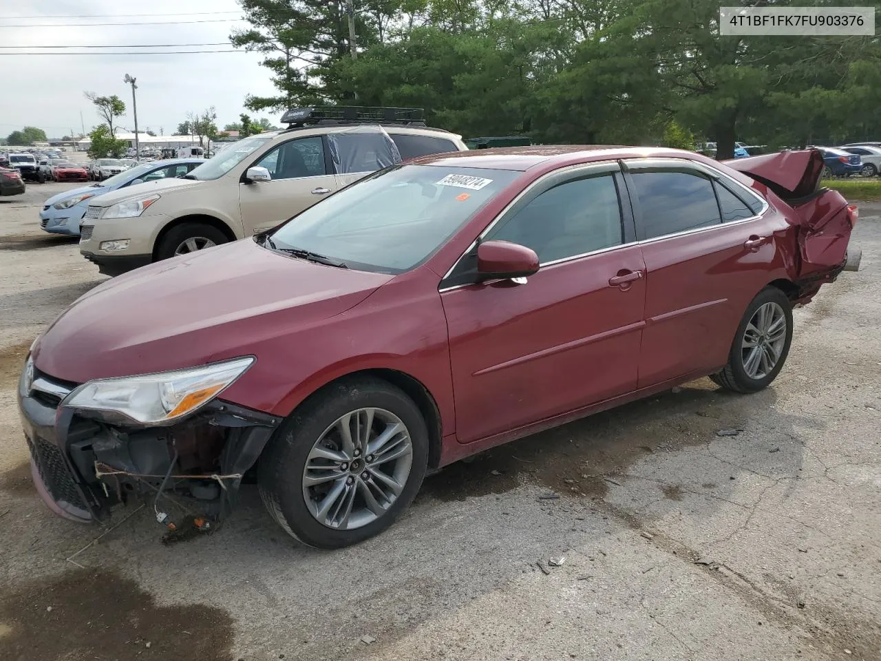 2015 Toyota Camry Le VIN: 4T1BF1FK7FU903376 Lot: 59048274