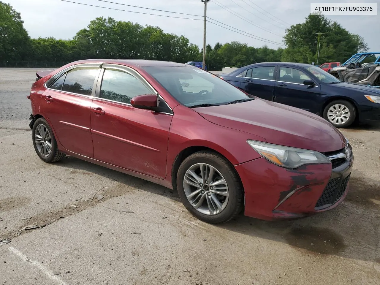 2015 Toyota Camry Le VIN: 4T1BF1FK7FU903376 Lot: 59048274