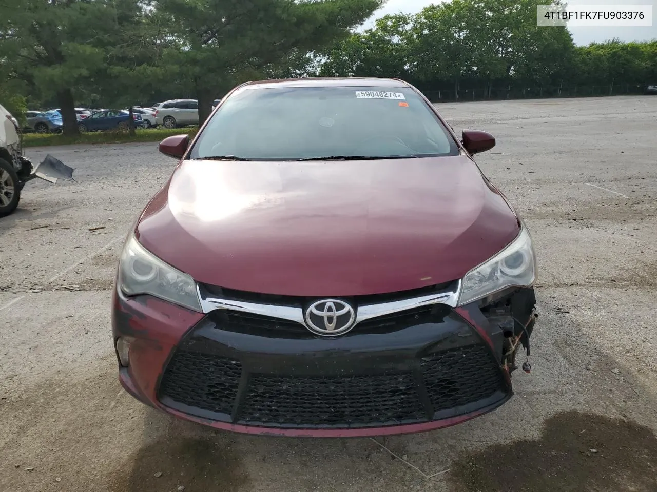 2015 Toyota Camry Le VIN: 4T1BF1FK7FU903376 Lot: 59048274