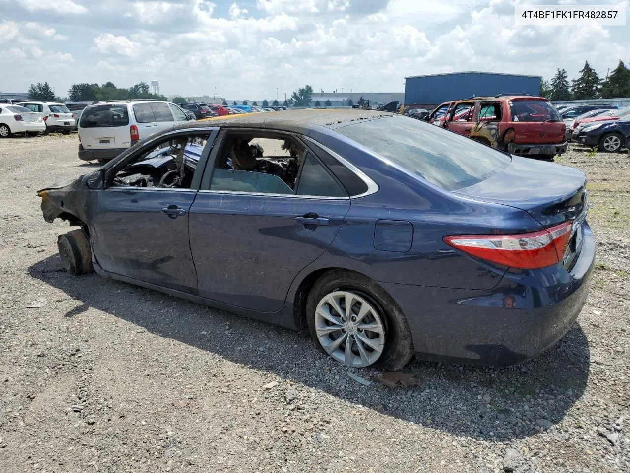 2015 Toyota Camry Le VIN: 4T4BF1FK1FR482857 Lot: 59776274