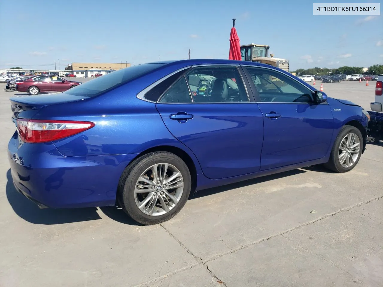 2015 Toyota Camry Hybrid VIN: 4T1BD1FK5FU166314 Lot: 60323574