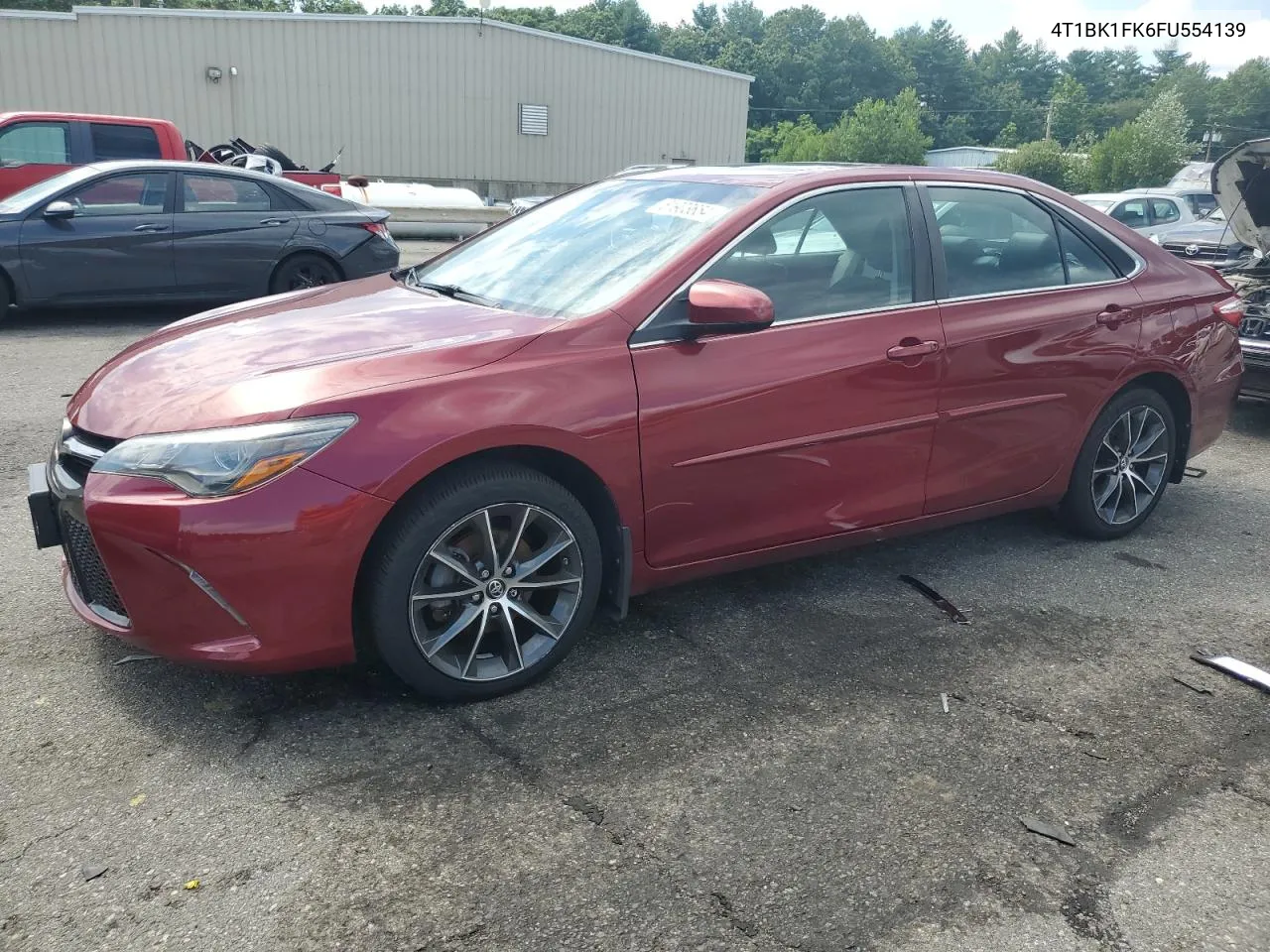 2015 Toyota Camry Xse VIN: 4T1BK1FK6FU554139 Lot: 61903654