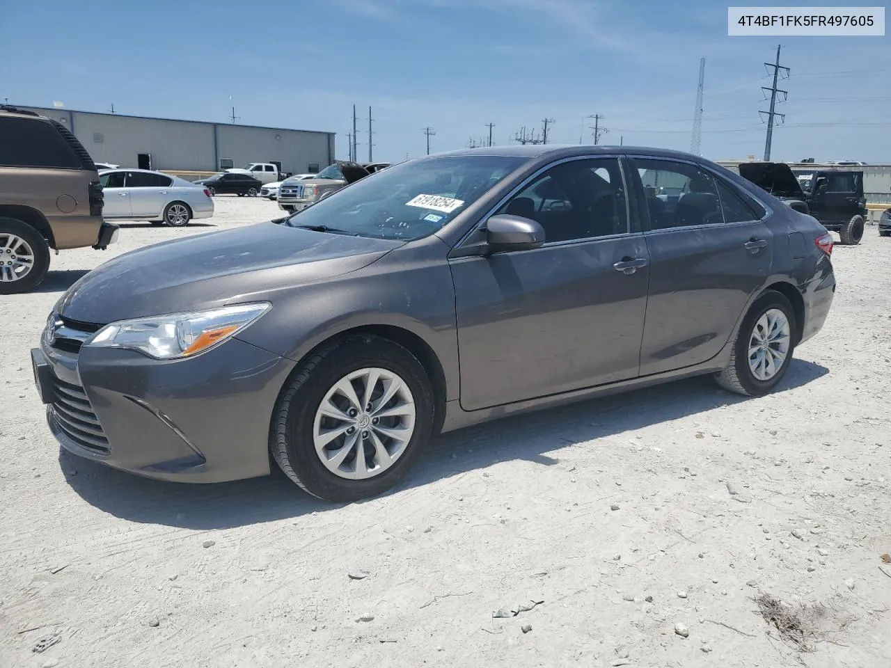 4T4BF1FK5FR497605 2015 Toyota Camry Le