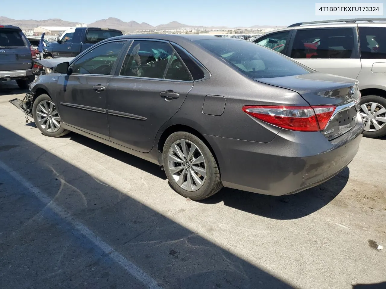 2015 Toyota Camry Hybrid VIN: 4T1BD1FKXFU173324 Lot: 61934134