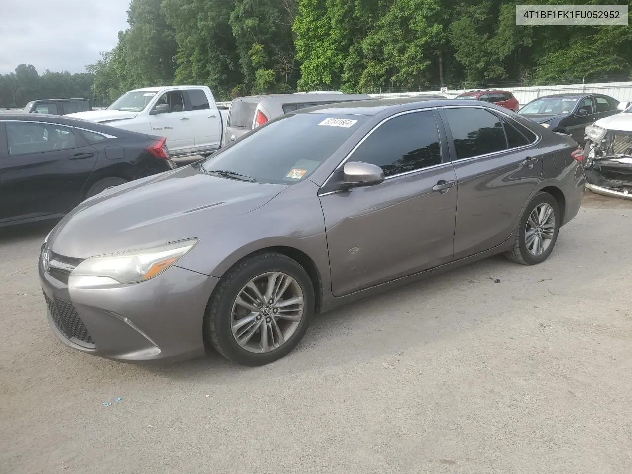 2015 Toyota Camry Le VIN: 4T1BF1FK1FU052952 Lot: 62141664