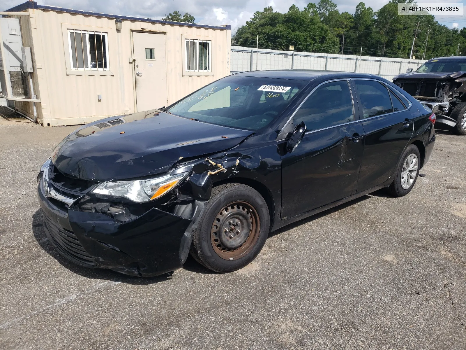 2015 Toyota Camry Le VIN: 4T4BF1FK1FR473835 Lot: 62633624