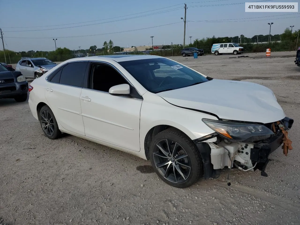 2015 Toyota Camry Xse VIN: 4T1BK1FK9FU559593 Lot: 62759984